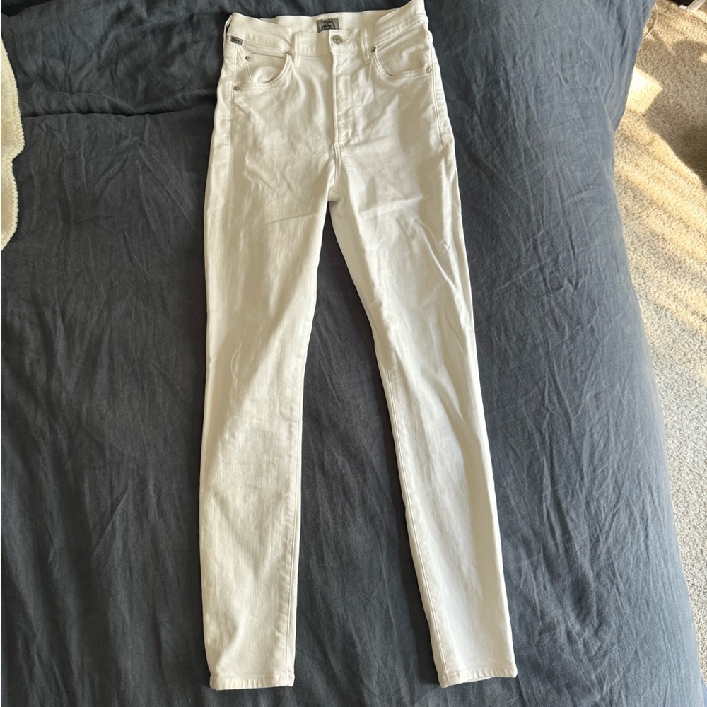 Citizens Chrissy high rise skinny jeans